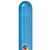 Chroom Modelleerballon Blauw (1st)